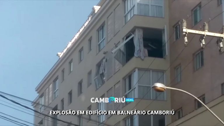 Apartamento explode em Balneário Camboriú